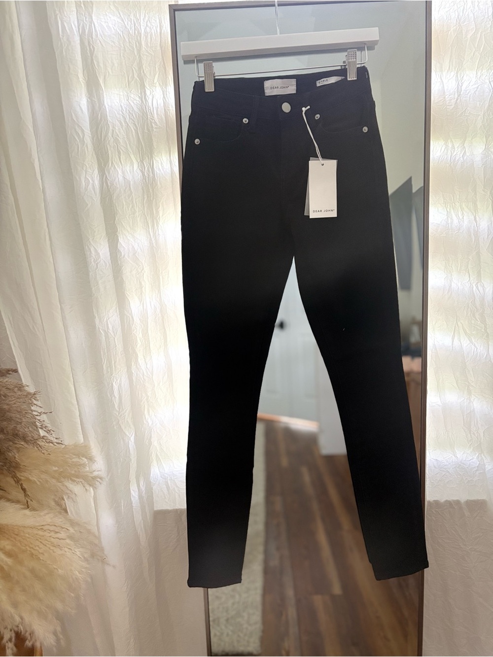 Dear John GISELE Black Skinny High-Rise Jeans